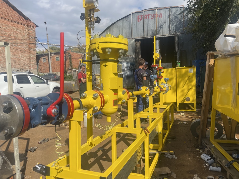 Шкафные пункты редуцирования газа БВК-6
