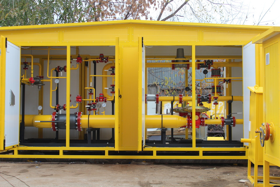 Шкафные пункты редуцирования газа ГРПШ, ШГРП, ПРГ, ПРГШ-11
